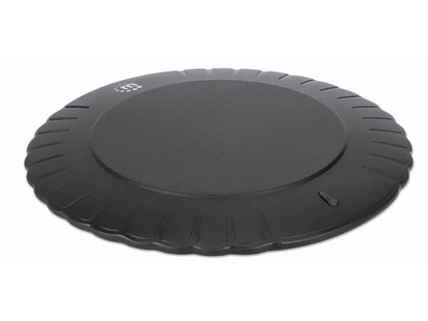 Manhattan 180306, Innendørs, USB, 5 V, Trådløs lading, 0,5 m, Sort
