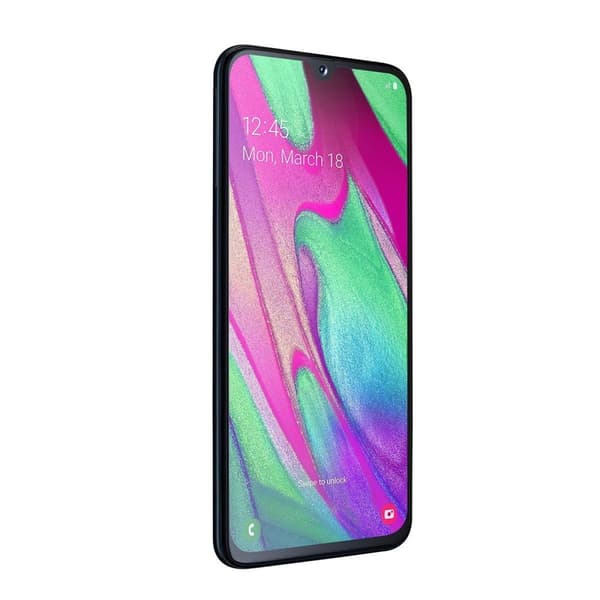 Begagnad Samsung Galaxy A40 64GB Svart - Bra Skick