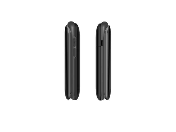 Bea-fon Silver Line SL720 - Funktionstelefon - microSD slot - LCD-skärm - 240x320 pixlar - rear camera 0,3 MP - gråsvart