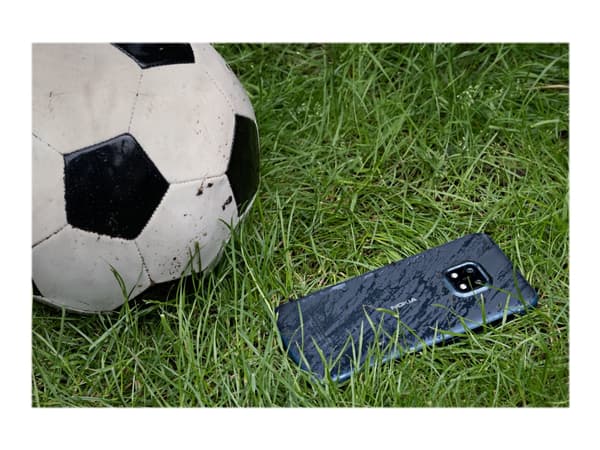 Nokia XR20 - 5G pekskärmsmobil - dual-SIM - RAM 4 GB / Internal Memory 64 GB - 6.67" - 2400 x 1080 pixlar - 2 bakre kameror 48 MP, 13 MP - front came
