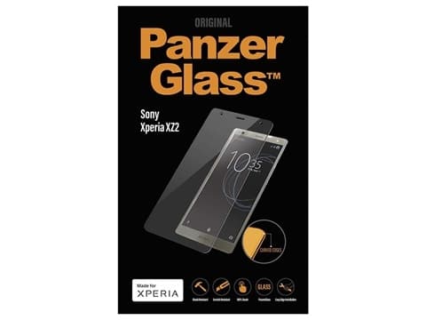 PanzerGlass 7621, Sony, Xperia XZ2, Naarmuuntumisenkestävä, Läpinäkyvä, 1 kpl