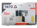 Pikkukuva 2 / 3: Yato YT-06653, Musta, Läpinäkyvä, Valkoinen, Keltainen, Peugeot, 345 kpl
