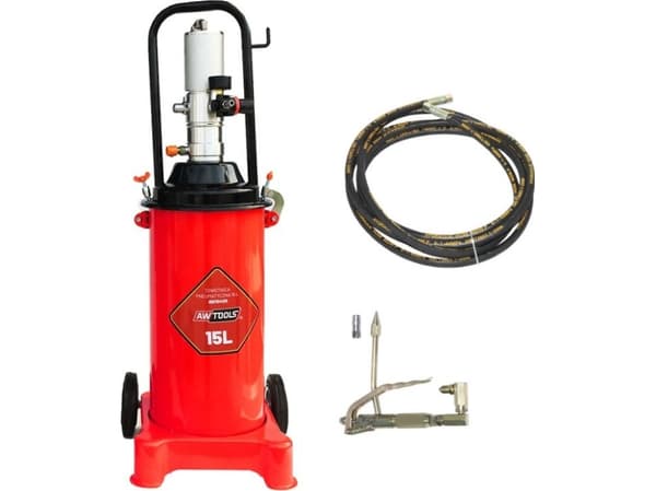 AWTOOLS PNEUMATISK SPACKELBEHÅLLARE 15L