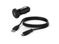 Miniatyrbilde 1 av 2: Hama 00054683, Automatisk, Cigartenner/lighter, 5 V, 2,4 A, 1,5 m, Sort