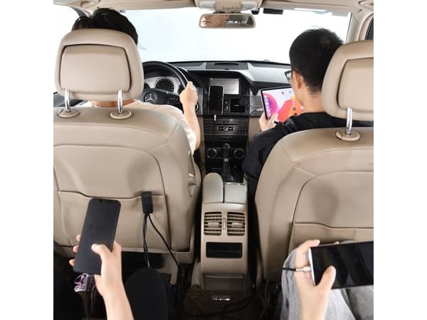 Baseus Baseus Share Together charger 2x USB/2x USB Type C 120W PPS Quick Charge Power Delivery gray (CCBT-A0G)