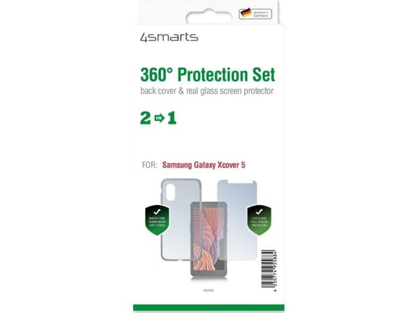 4smarts 493048, Samsung, Galaxy Xcover 5, Gjennomsiktig, 5 stykker