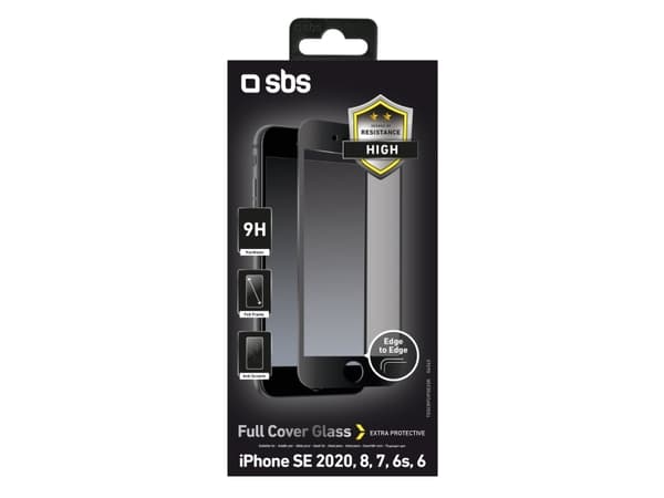 SBS TESCRFCIPSE20K, Apple, Apple iPhone 6 Apple iPhone 6s Apple iPhone 7 Apple iPhone 8 Apple iPhone SE 2020, Sort, 1 stykker