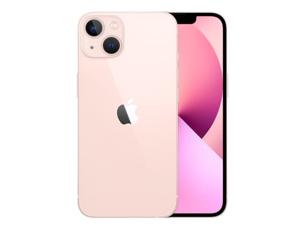 Apple iPhone 13 - 5G smartphone - dobbelt-SIM / Internminne 512 GB - OLED-display - 6.1" - 2532 x 1170 piksler - 2x bakkameraer 12 MP, 12 MP - front