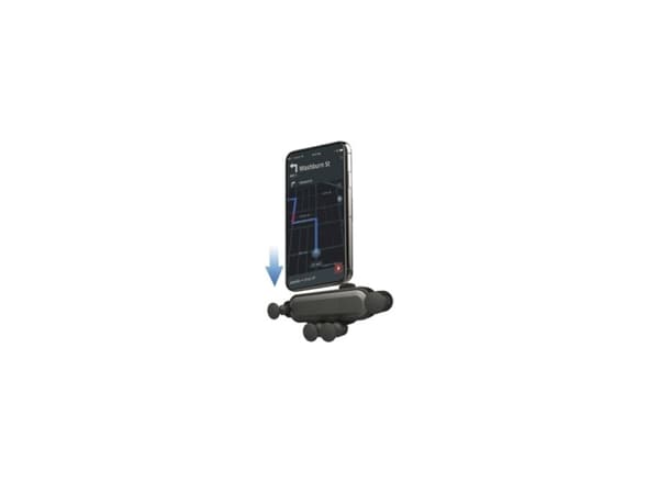 Omega OUCHAVS, Mobiltelefon/smarttelefon, Passiv holder, Bil, Sort