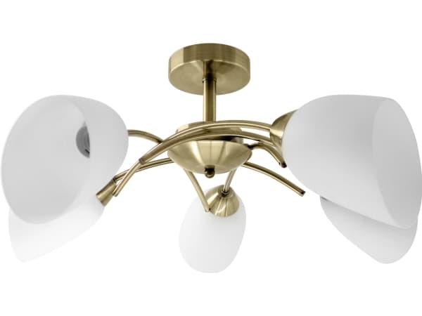 Activejet Classic kattokruunu riipusvalaisin NIKITA Patina 5xE27 olohuoneeseen, 5 lamppua, E27, IP20