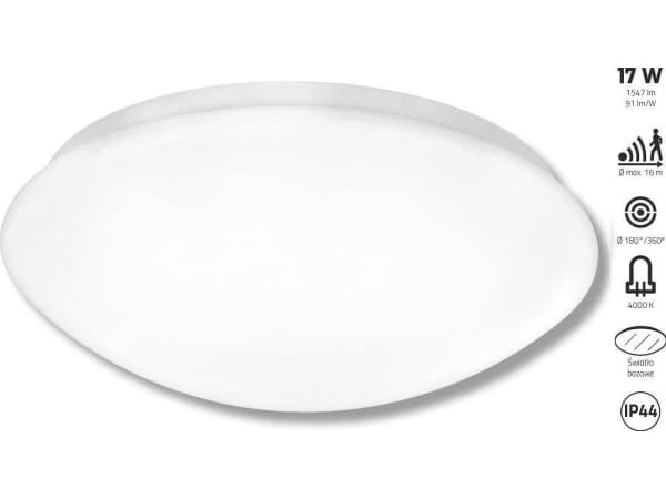 Ceiling lamp LangeLight STARLIGHT LED luminaire 17W/1574lm 4K, base light