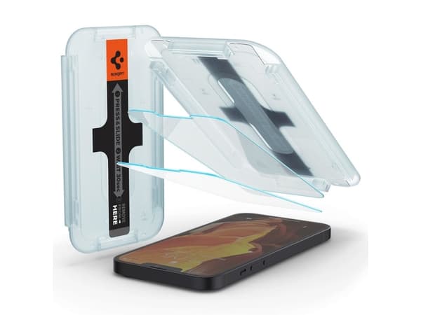 Spigen AGL03396, Apple, iPhone 13 Mini, Transparent, 2 styck