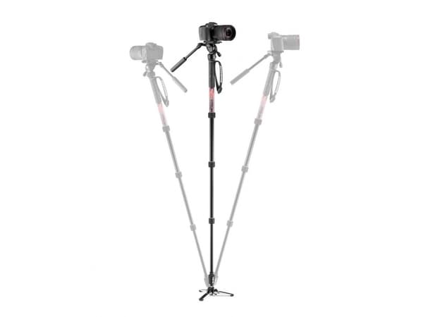 Monopodi Manfrotto Monopodi Element MII Video 400-sarjan pään kanssa