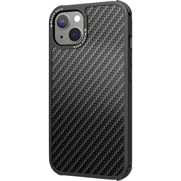 Black Rock Robust Real Carbon Cover Apple iPhone 13 Svart 1170RRC02