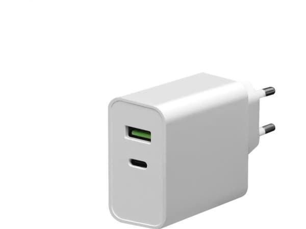 Platinettlader 1x USB-A 1x USB-C 3 A (PLCUPD45W)