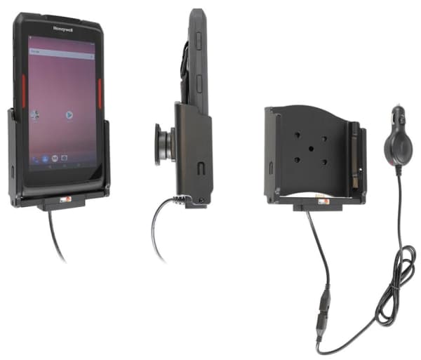 Brodit 712085, Mobiltelefon/smarttelefon, Aktiv holder, Bil/innendørs, Sort