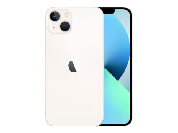 Apple iPhone 13 - 5G smartphone - dual-SIM / Internminne 128 GB - OLED-skärm - 6.1" - 2532 x 1170 pixlar - 2 bakre kameror 12 MP, 12 MP - front camer