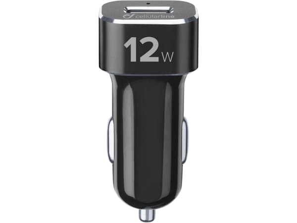 Cellularline TETRCBRKITMFIPH2A, Automatisk, Cigartenner/lighter, 1 m, Sort