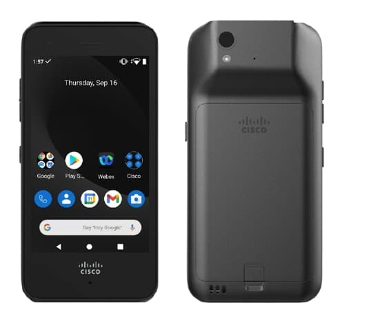 Cisco Webex 840 - Smarttelefon - RAM 3 GB / Internminne 32 GB - 4" - 800 x 480 piksler - rear camera 8 MP - front camera 2 MP