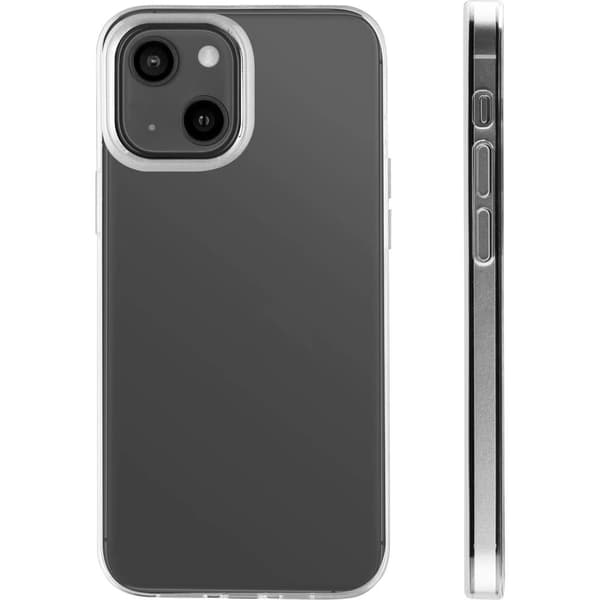 Vivanco Super Slim Backcover Apple iPhone 13 Transparent Induktiv laddning SSCVVIPH2021T