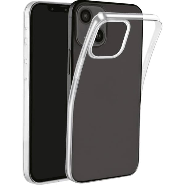 Vivanco Super Slim Backcover Apple iPhone 13 Transparent Induktiv laddning SSCVVIPH2021T