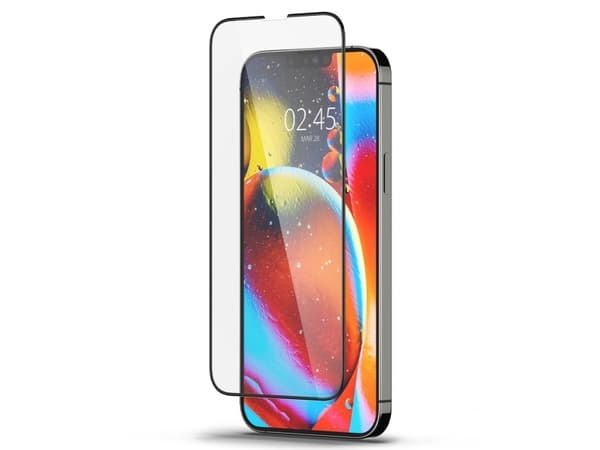 Spigen AGL03383, Apple, iPhone 13 Pro Max, Reptålig, Svart, Transparent, 1 styck