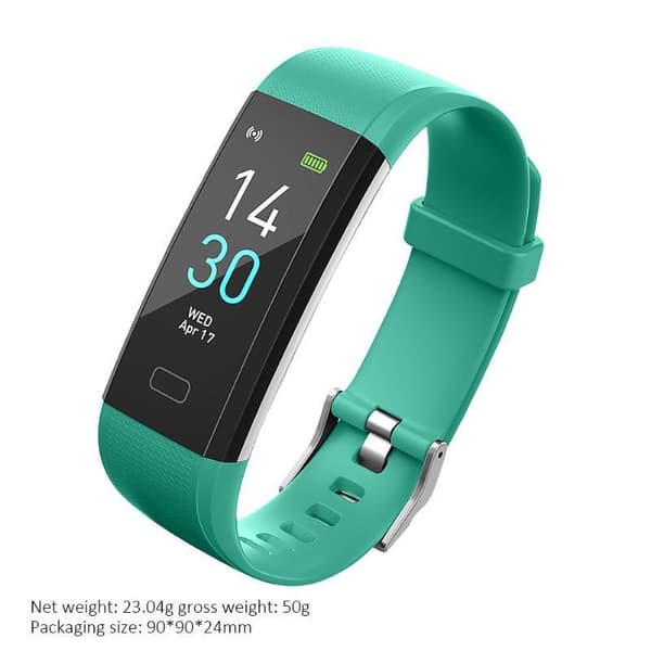 S5 Vedenpitävä monitori Fitness Tracker Vihreä One-size