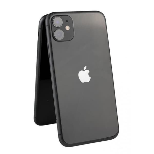 BEGAGNAD Apple iPhone 11 64GB Black med 1 års garanti Svart Klass B
