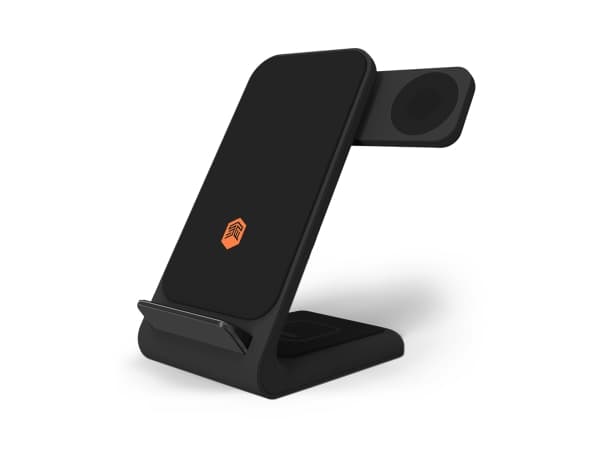 STM ChargeTree Swing, Innendørs, USB, Trådløs lading, Sort