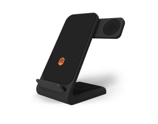 STM ChargeTree Swing, Innendørs, USB, Trådløs lading, Sort Sort