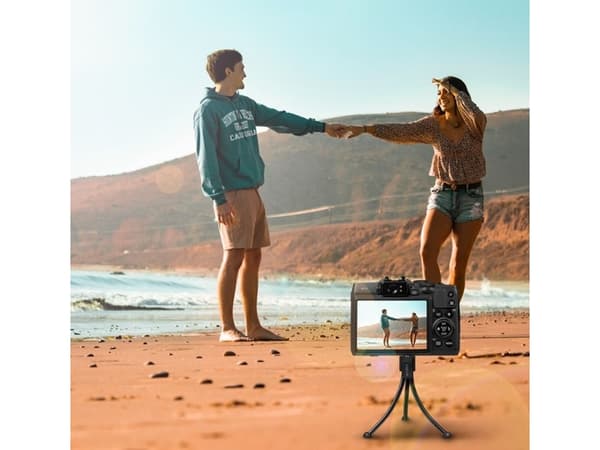 LogiLink Tripod for webcam, microphone and others, 12cm, flexible legs