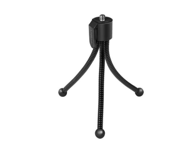LogiLink Tripod for webcam, microphone and others, 12cm, flexible legs