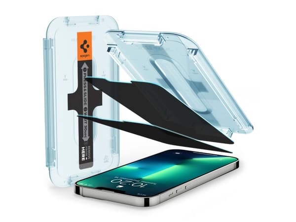 Spigen AGL03378, Apple, iPhone 13 Pro Max, Transparent, 2 styck