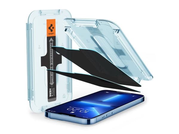 Spigen AGL03388, Apple, iPhone 13 / iPhone 13 Pro, Läpinäkyvä, 2 kpl