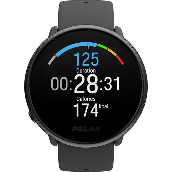 Polar Ignite 2 Pulsklocka med sensor 30 mm S/L Svart