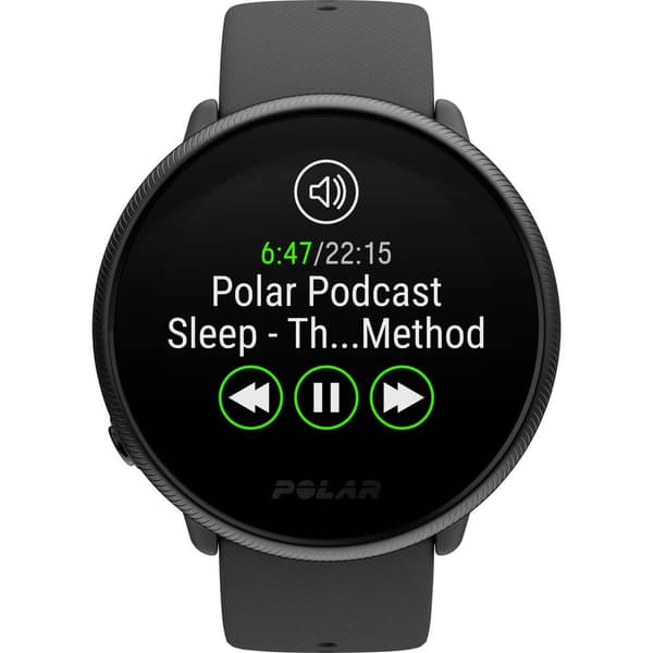 Polar Ignite 2 Pulsklocka med sensor 30 mm S/L Svart