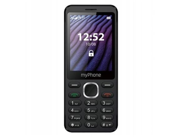 myPhone Maestro 2, Bar/Sperre, Dobbel SIM, 7,11 cm (2.8"), 0,3 MP, 1000 mAh, Sort