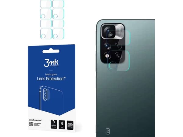 3MK Glass x4 for kameralinse 3mk for Xiaomi Redmi Note 11 Pro 5G/ Pro Plus 5G