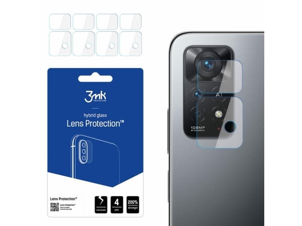 3MK Glass x4 for kameralinse 3mk for Xiaomi Redmi Note 11 Pro 5G/ Pro Plus 5G