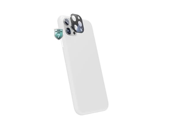 Hama Essential Line - Linsebeskytter for mobiltelefon - svart - for Apple iPhone 12 Pro Max