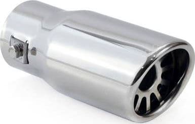 Eksoslyddemperspiss rustfritt stål mt 011 krom amio-01311