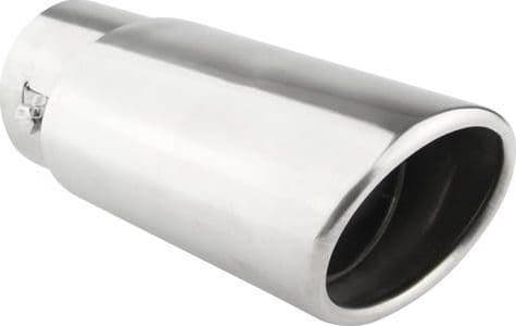Eksospottespiss rustfritt stål mt 020 krom amio-02349