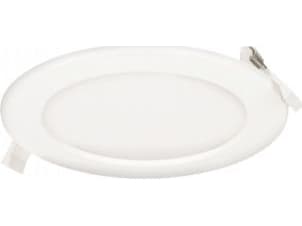 Orno EURUS LED 18W, downlight, innfelt, rund, 1300lm, 3000K, hvit, innebygd LED-strømforsyning