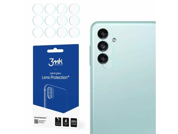 3MK Hybrid glass for kameralinse 3MK Lens Protection Samsung Galaxy A13 5G [4 PACK]