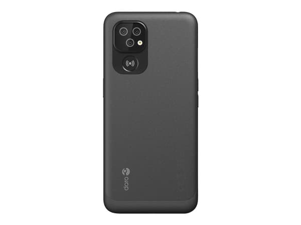 DORO 8100 - 4G smarttelefon - RAM 2 GB / Internminne 32 GB - microSD slot - 6.1" - 1560 x 720 piksler - 3x bakkamera 13 MP, 2 MP, 2 MP - front camera