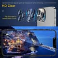 Miniatyrbild 5 av 8: Iphone 13PRO/ PRO MAX Kameralinsskydd - 2 PACK