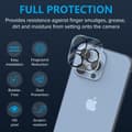 Miniatyrbild 7 av 8: Iphone 13PRO/ PRO MAX Kameralinsskydd - 2 PACK