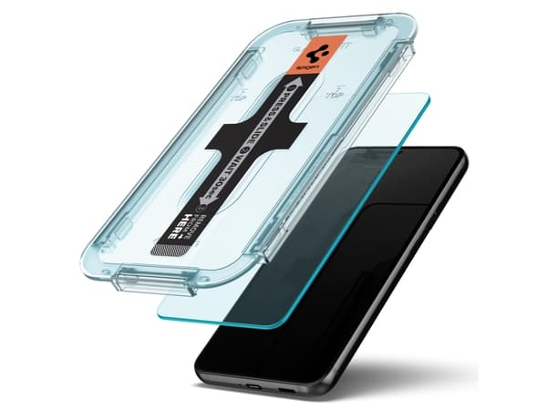 Spigen AGL04145, Samsung, Galaxy S22 Plus 5G (2022), Läpinäkyvä, 2 kpl