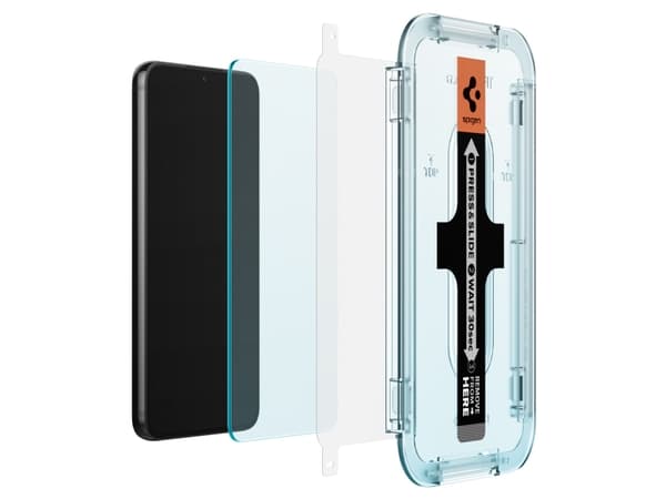 Spigen AGL04145, Samsung, Galaxy S22 Plus 5G (2022), Läpinäkyvä, 2 kpl