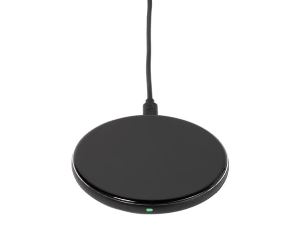 Vivanco QICHARPADVV15WBK, Automatisk, Innendørs, USB, Trådløs lading, 1 m, Sort